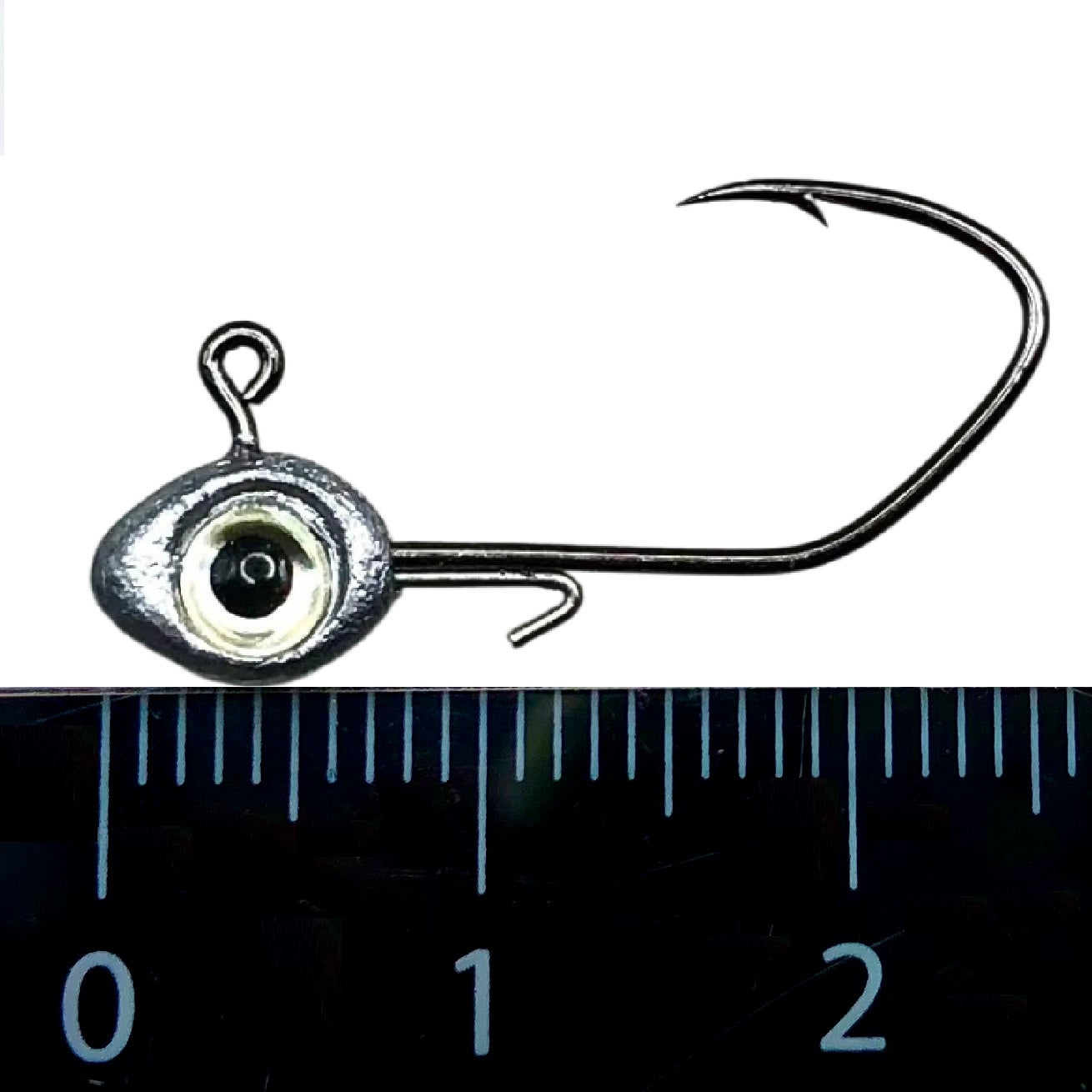 ACOCA F SUPER™ Sickle Jigs Ⅱ Crappie Jigs 1/32oz 0.9g Jighead Hook #4 10/Pack