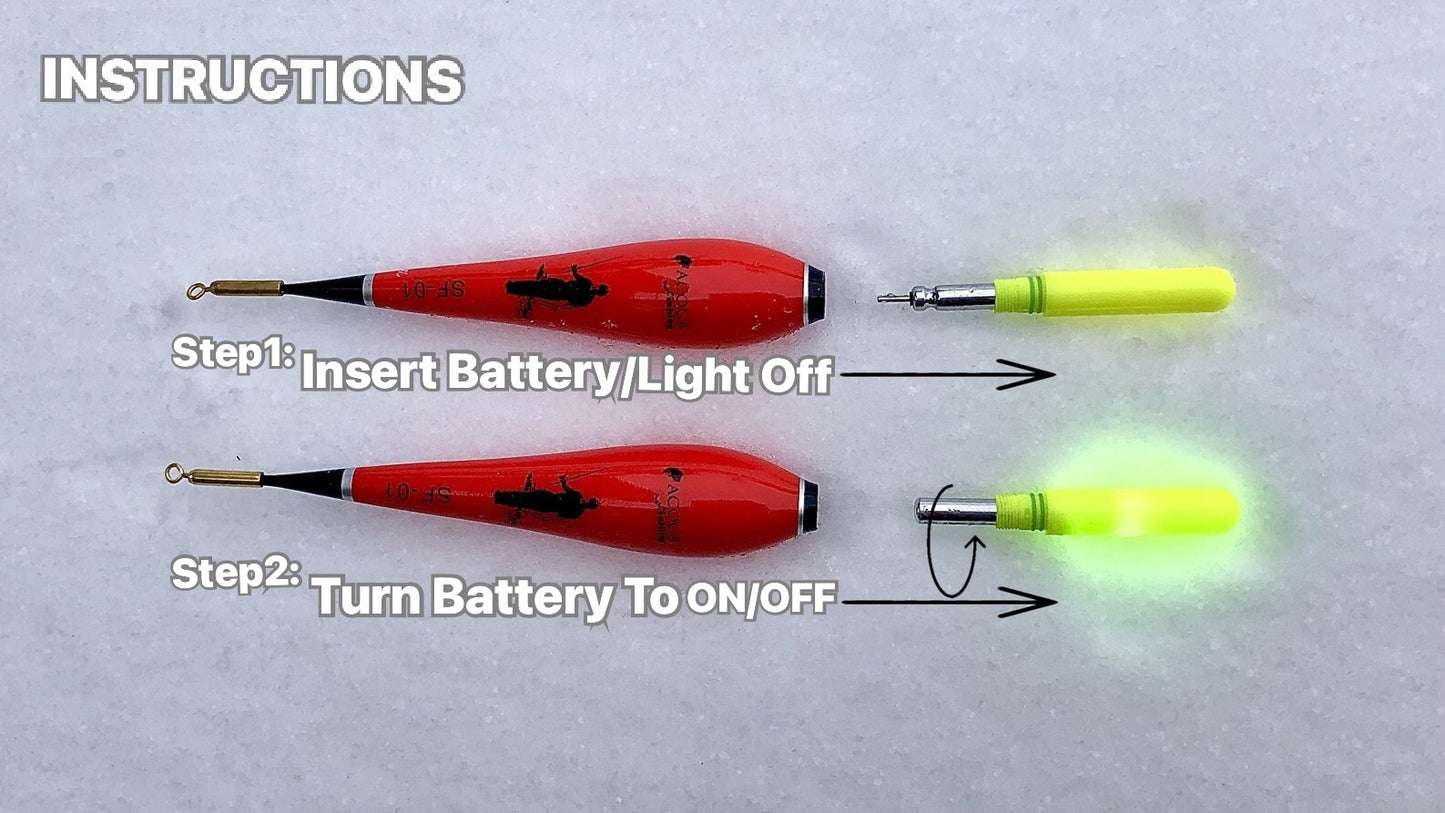 ACOCA C SUPER™ Smart Floats II Four Fairies Day and Night Dual-Purpose LED Electric Bobbers