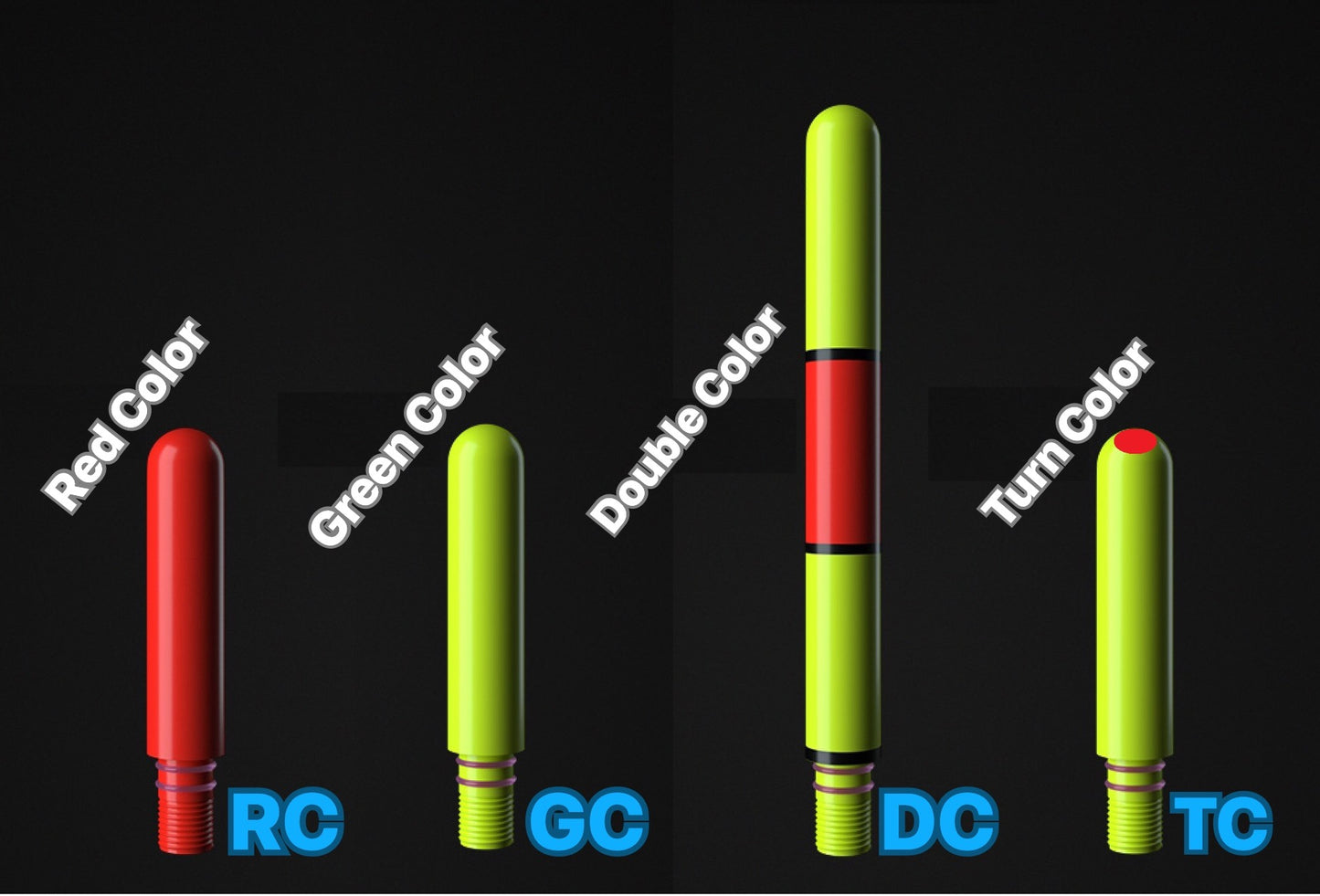 ACOCA C SUPER™ Smart Floats II Four Fairies Day and Night Dual-Purpose LED Electric Bobbers