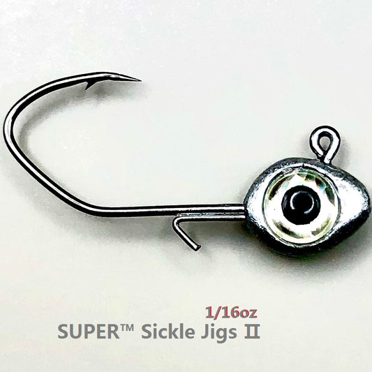 ACOCA #5 SUPER™ Sickle Jigs Ⅱ Three Swordsmen 1/16oz 1.8g Hook #2 10/Pack
