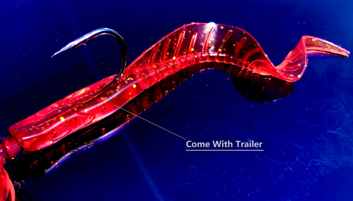 ACOCA B1 SUPER™ Chatter Jigs Four Beauties and Four Beasts Chatterbait 3/8oz/#4/0 1/2oz /#6/0