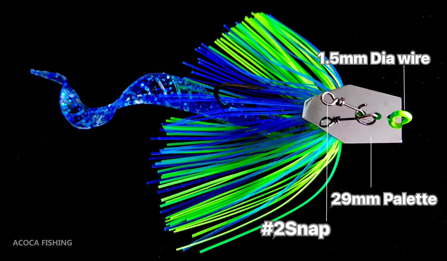 SUPER™ Chatter Jigs I 3/8oz #4 Blue