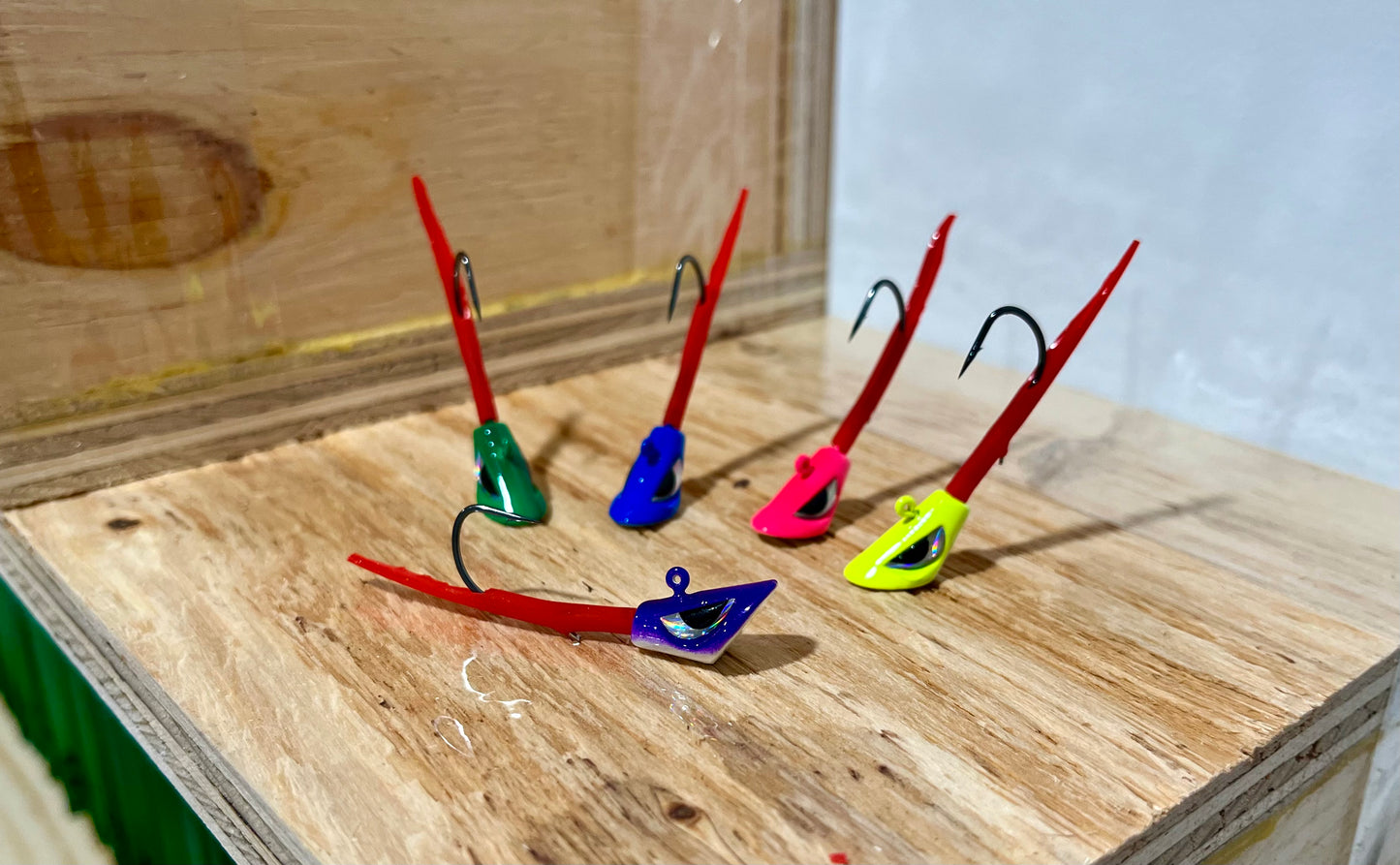 ACOCA #6 SUPER™ Dart Jigs 1/4oz 7g Hook #1/0 5/Pack
