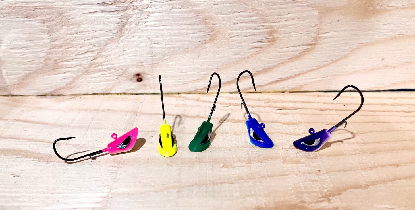 ACOCA #6 SUPER™ Dart Jigs 1/4oz 7g Hook #1/0 5/Pack