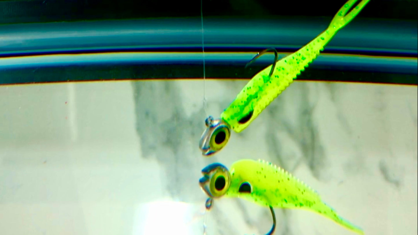 ACOCA E SUPER™ Sweet Minnows Crappie's Candy Crappie Bait 55 mm/2.1" 10/pk