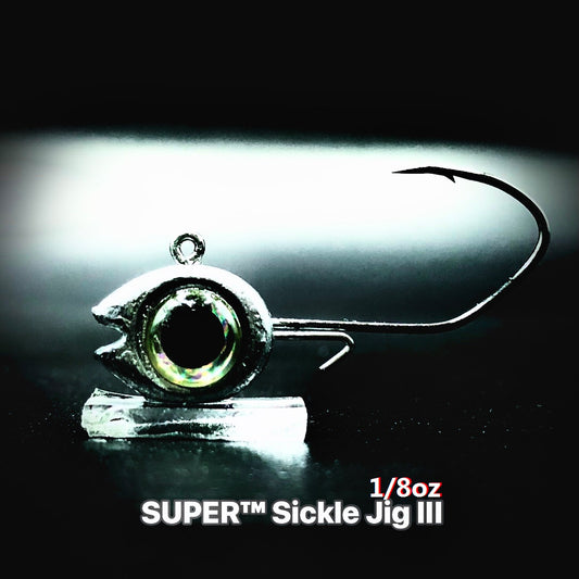 ACOCA #1 SUPER™ Sickle Jigs III Three Swordsmen 1/8oz 3.5g Hook #2 10/Pack
