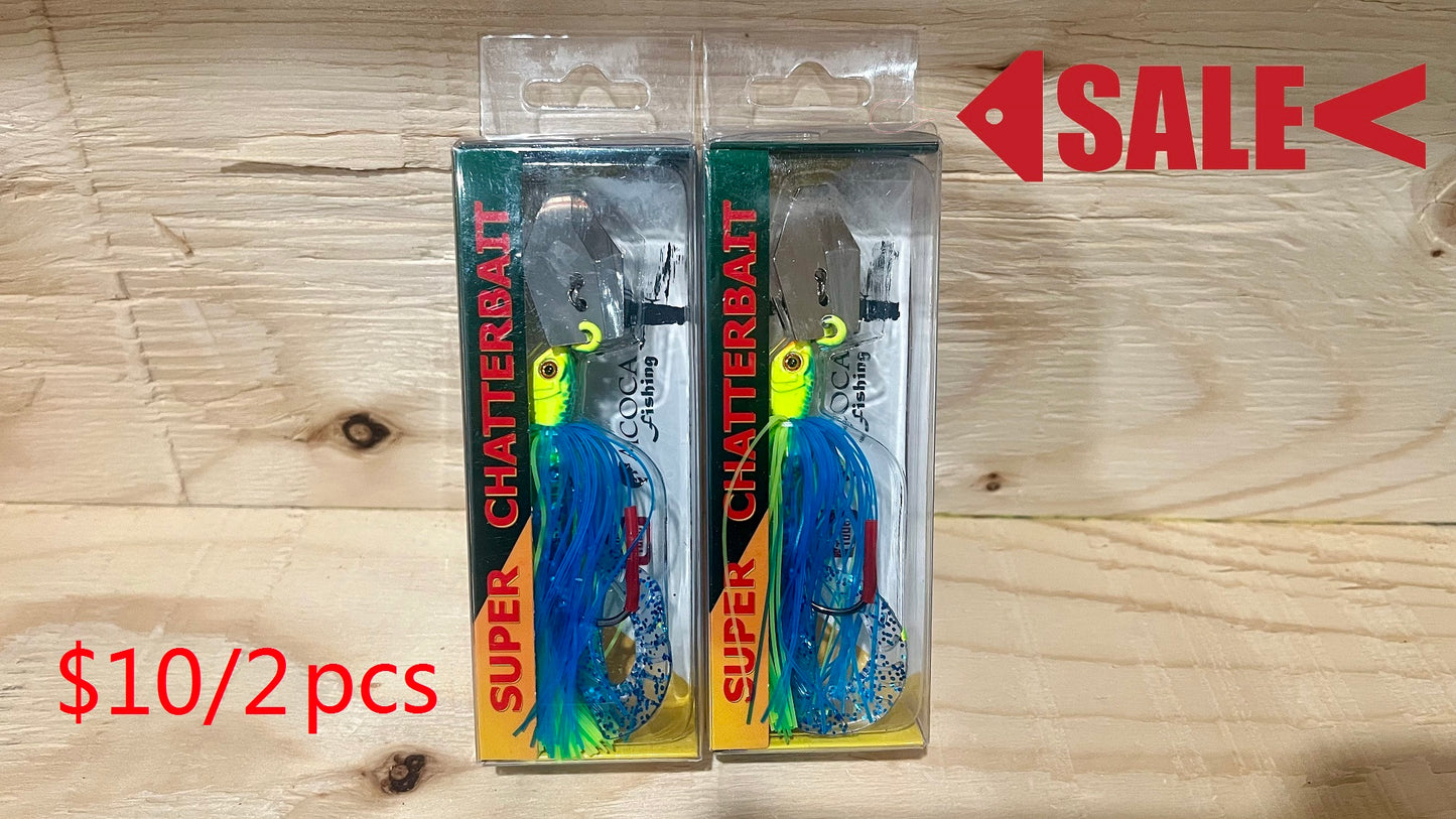 SUPER™ Chatter Jigs I 3/8oz #4 Blue