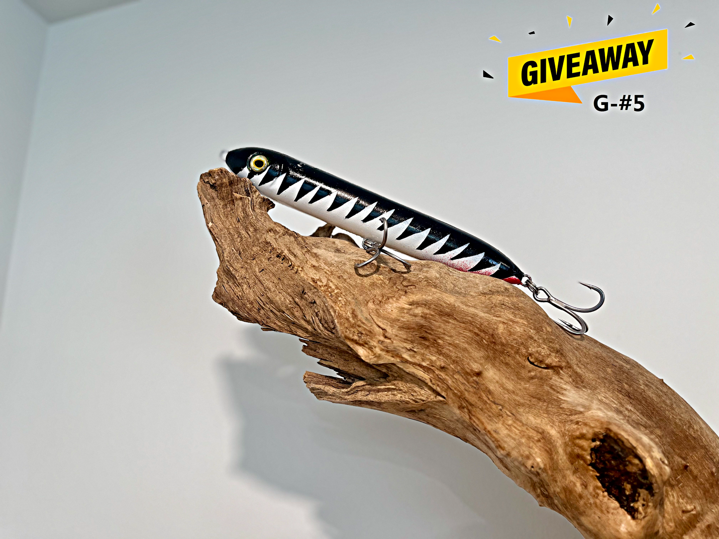 ACOCA Giveaway-#5 Handmade Topwater Walk-Dog 7''/9''