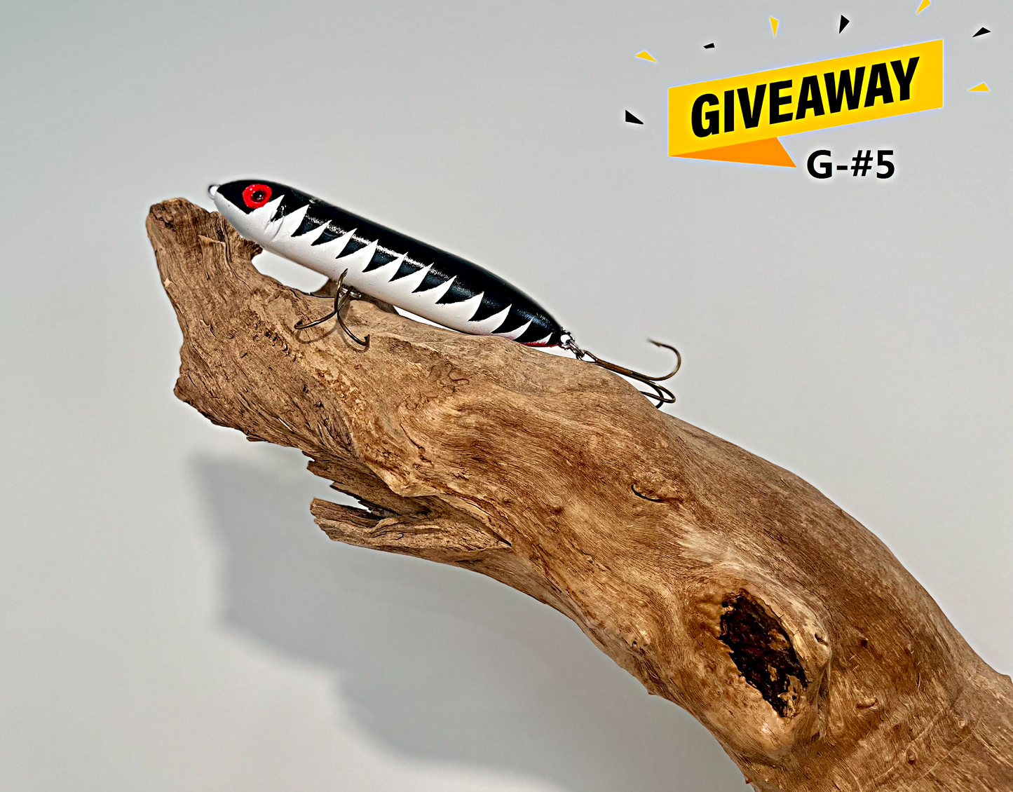 ACOCA Giveaway-#5 Handmade Topwater Walk-Dog 7''/9''
