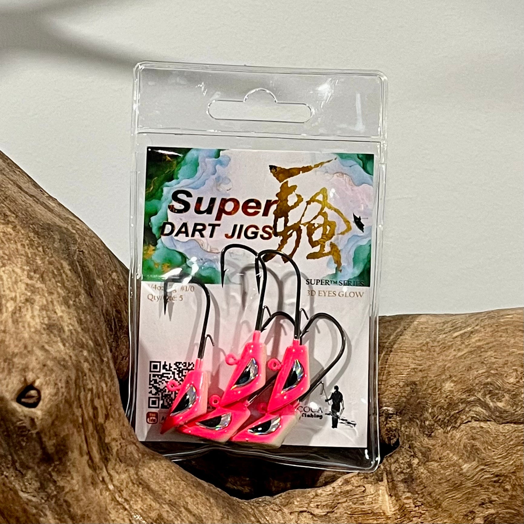 dart fishing hooks ACOCA SUPER™ Dart Jigs 1/4oz 7g Wide Gape Hook #1/0 5/Pack – ACOCA FISHING