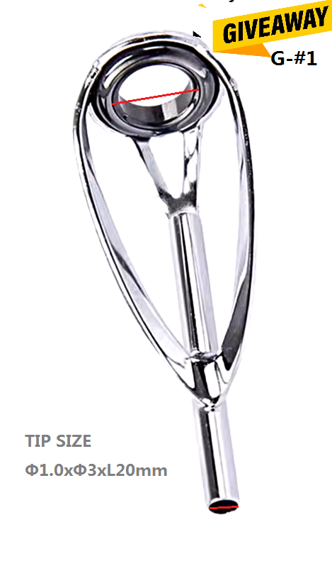 Giveaway-#1 Fishing Rod Tip Guides
