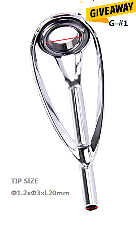 Giveaway-#1 Fishing Rod Tip Guides
