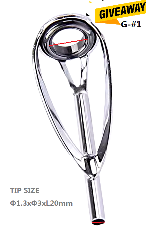 Giveaway-#1 Fishing Rod Tip Guides